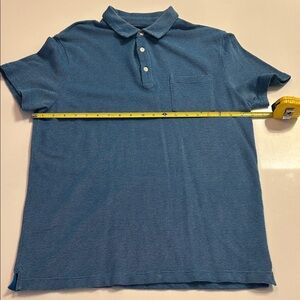 Banana Republic Classic Blue Polo Shirt